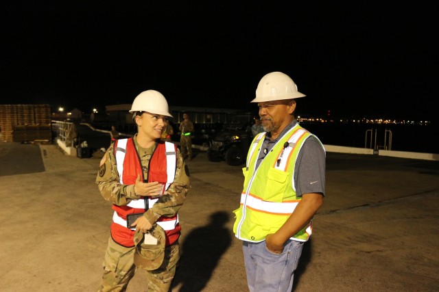 599th Trans. Bde. supports cargo offload at Pearl Harbor