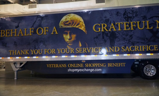 Exchange thanks Vietnam veterans with truck design