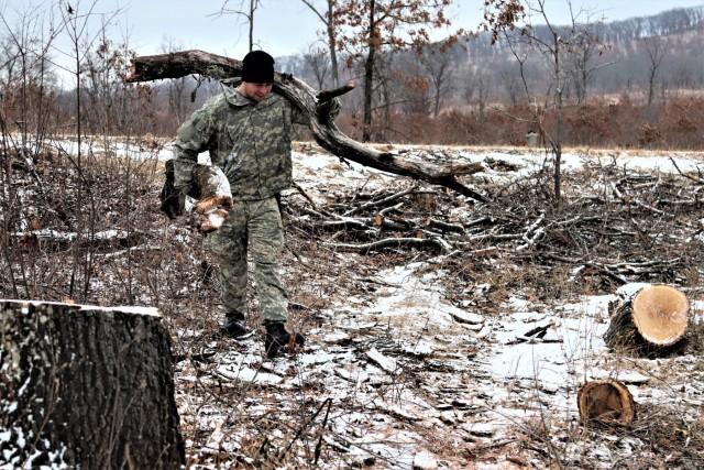 CWOC students find Fort McCoy to be fitting place for winter training