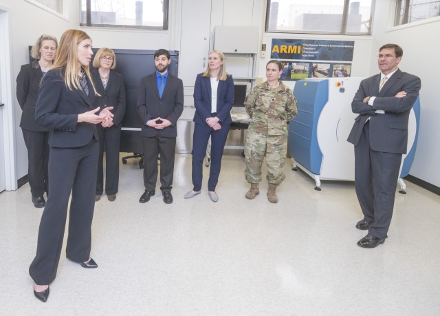 Secretary of the Army visit to NSSC