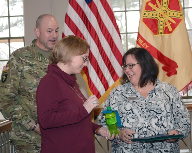 Fort Riley command team recognizes garrison employees