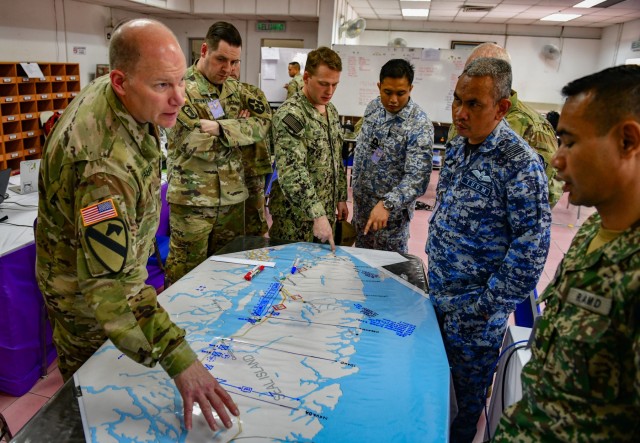 Washington National Guard participates in Exercise Bersama Warrior