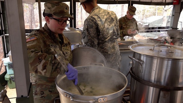 Food Service Specialists are serving in the field