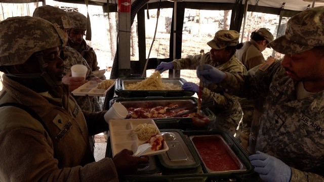 Food Service Specialists are serving in the field