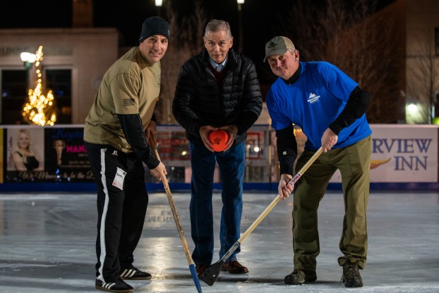 2nd Annual Broomball game
