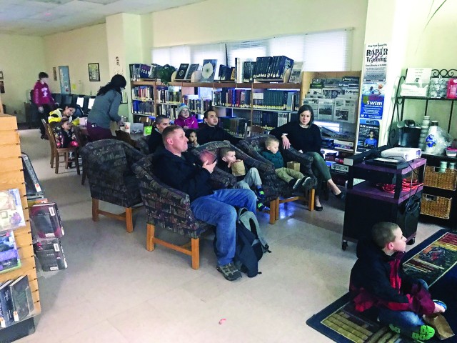 Post library keeps families occupied with free movie night