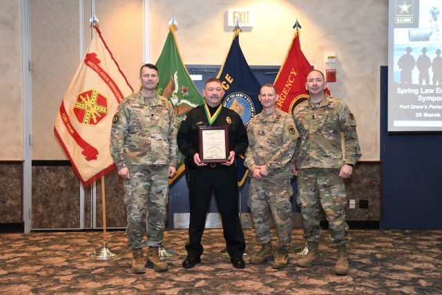 Fort Drum police chief received Order of the Marachaussee award