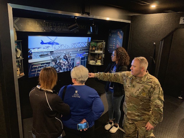 STEM vehicle highlights technology at Spurs Military Appreciation Night