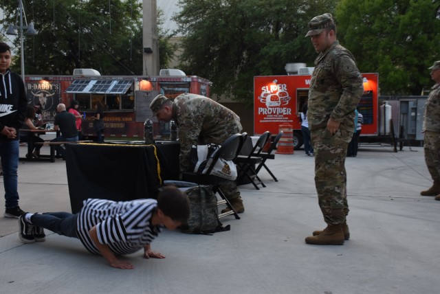 STEM vehicle highlights technology at Spurs Military Appreciation Night