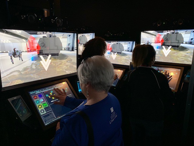 STEM vehicle highlights technology at Spurs Military Appreciation Night
