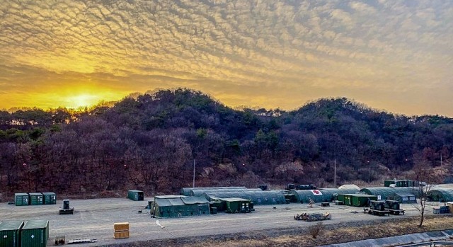 The 121st Combat Support Hospital's 32-bed field hospital