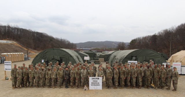 Pacific Medics at 121st CSH for Operation Forlorn Reaper