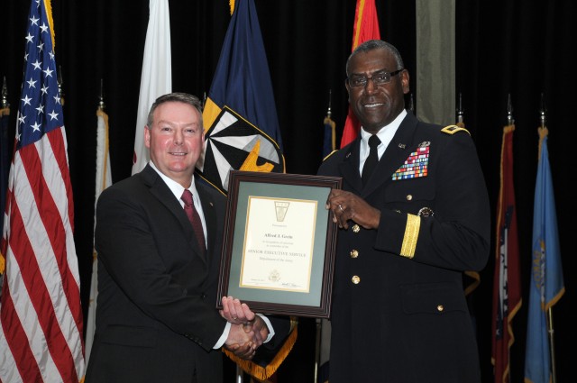 Army Ground Vehicle Center's Grein Promoted to Senior Executive Service