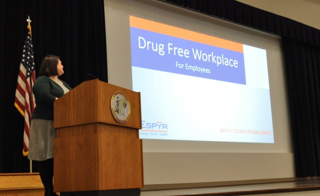 Team Natick says yes to a drug-free workplace