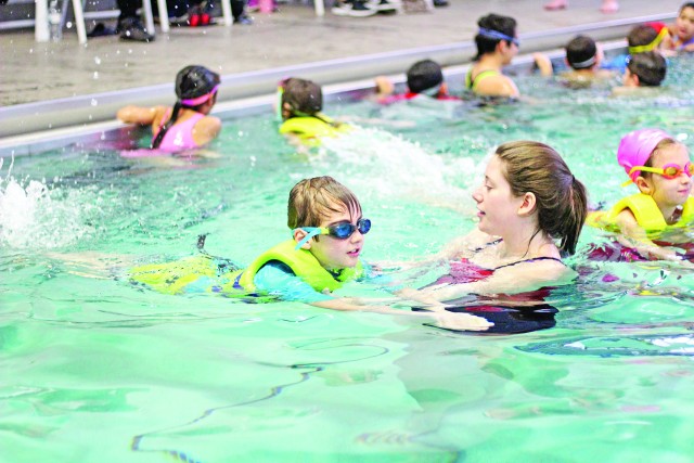 Kids get water-safety tips over spring break
