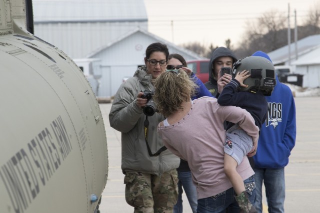 Nebraska National Guard soldiers provide assistance during flood relief