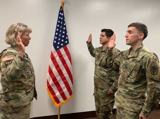 Reenlisting for ROTC
