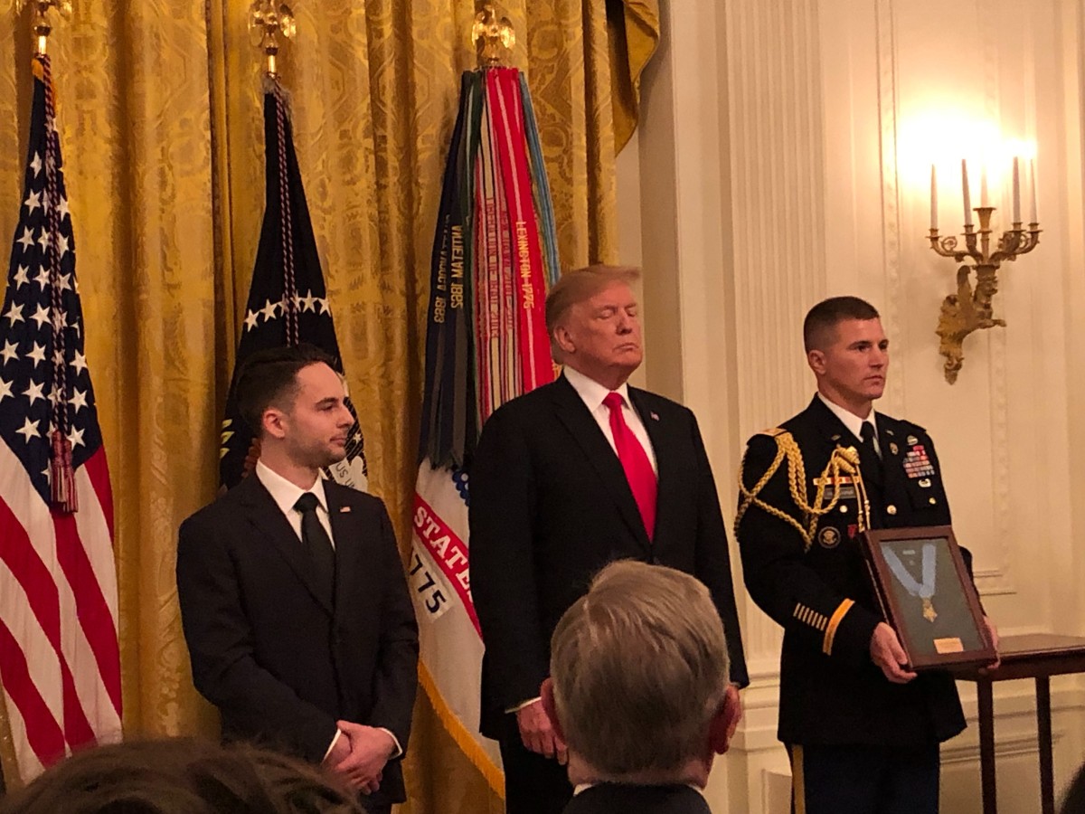 Trump Awards Medal Of Honor To Soldier Who Sacrificed It All | Article ...