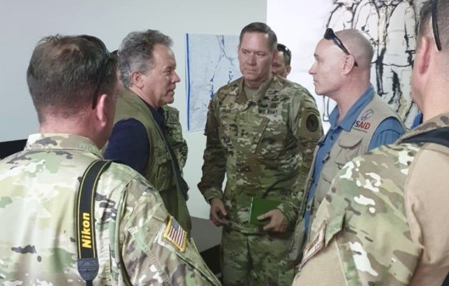 CJTF-HOA Commanding General arrives in Mozambique to support Cyclone Idai relief efforts