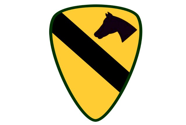 1st Cav. shoulder sleeve insignia