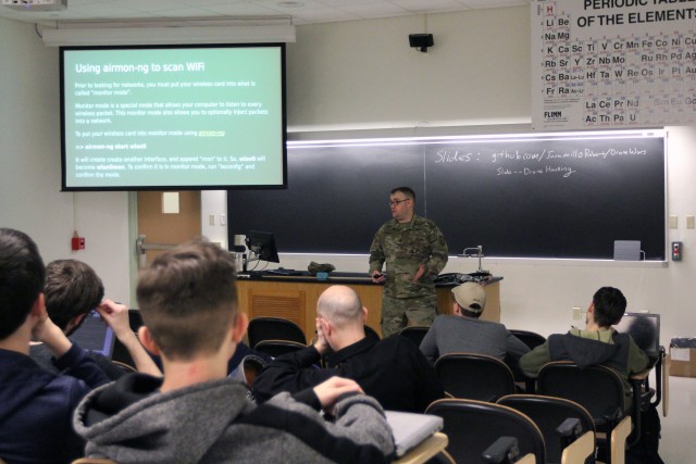 SFC Jaramillo teaches WiFi Hacking