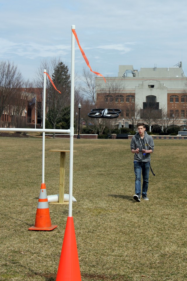 Matt J flying a hacked drone