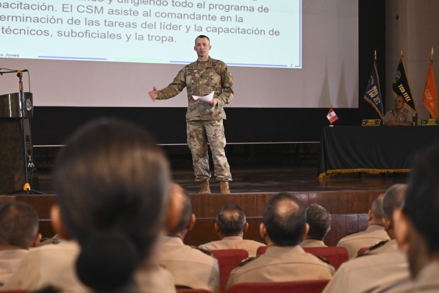 West Virginia National Guard share knowledge and expertise with Peruvian Army