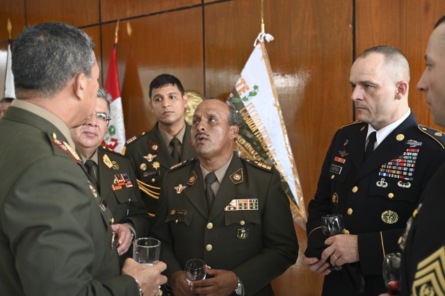 West Virginia National Guard share knowledge and expertise with Peruvian Army