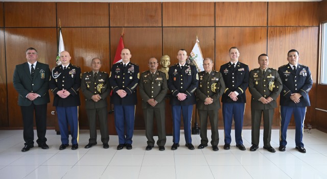 West Virginia National Guard share knowledge and expertise with Peruvian Army