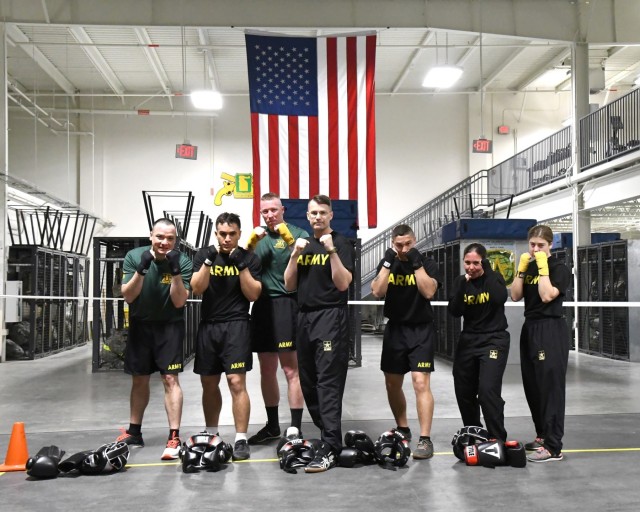 91st MP Soldiers at Fort Drum demonstrate warrior ethos during boxing academy