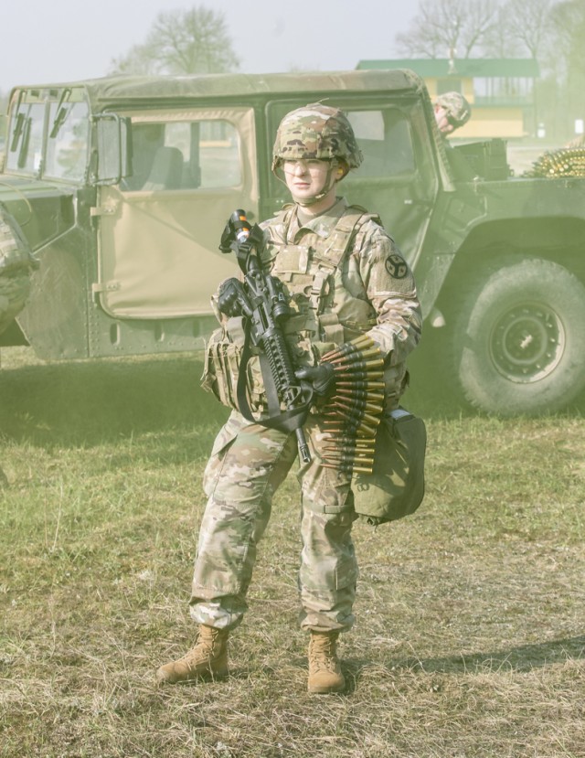 Soldiers participate in the time-honored 'Order of the Spur'