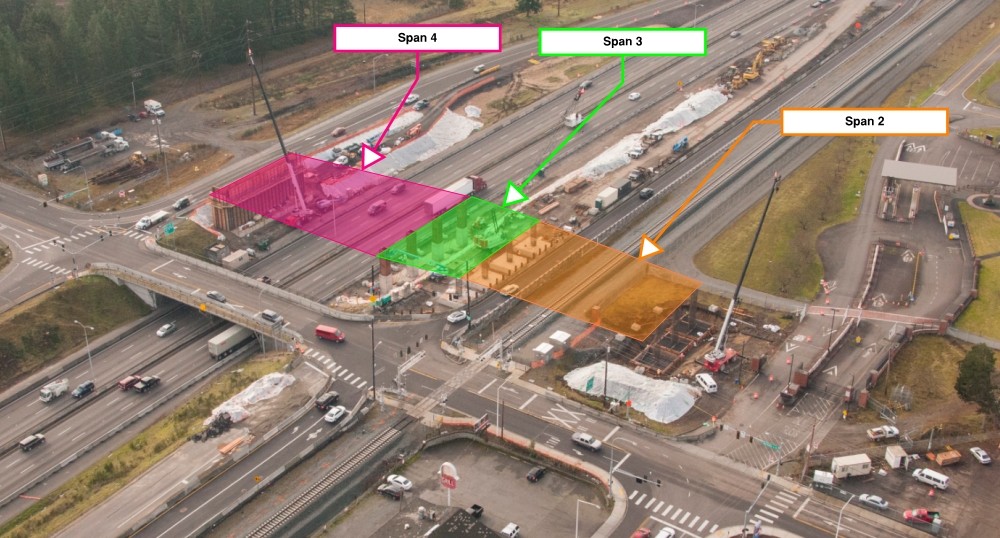 Weekend overnight I5 closures coming April 12 Article The United