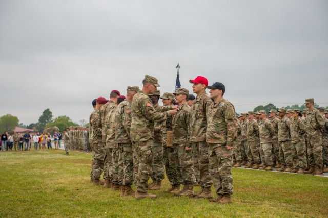 Airborne Graduation and Wreath Laying