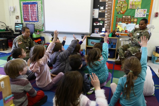 Liberty Soldiers Promote Literacy in Children
