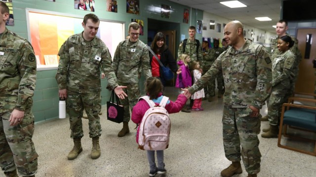 Liberty Soldiers Promote Literacy in Children