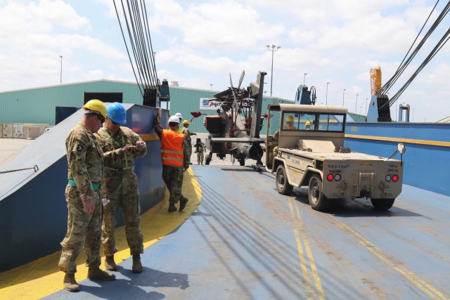 4CAB port ops at Corpus Christi, Texas