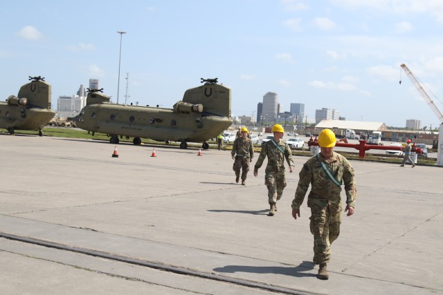 4CAB port ops at Corpus Christi, Texas