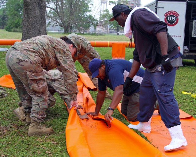 Louisiana National Guard, local agencies practice disaster readiness