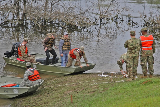 Louisiana National Guard, local agencies practice disaster readiness