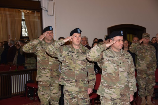 Ansbach Health Clinic Change of Command