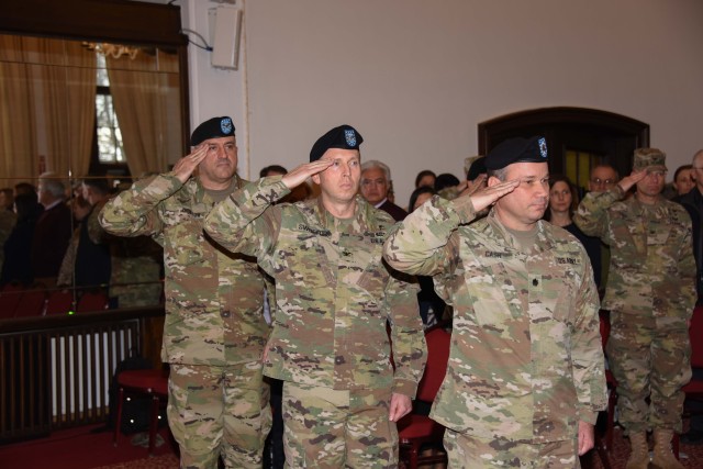 Ansbach Health Clinic Change of Command 