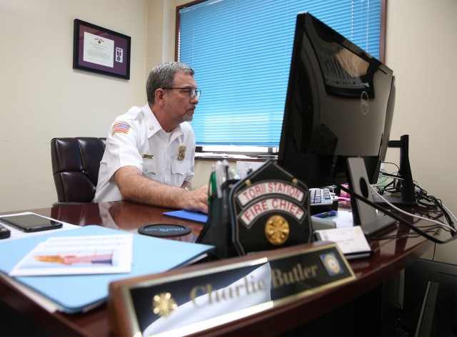 USAG Okinawa fire chief receives Army lifetime achievement award, hall of fame induction