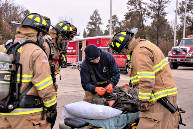 2019 Fort McCoy Vigilant Triad exercise included simulated HAZMAT response, CP Railroad support