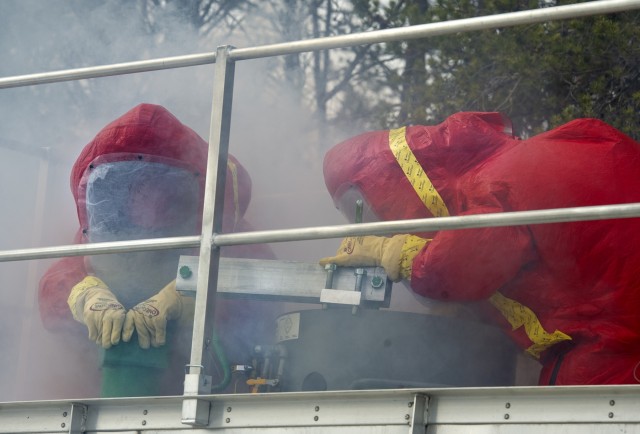 2019 Fort McCoy Vigilant Triad exercise included simulated HAZMAT response, CP Railroad support