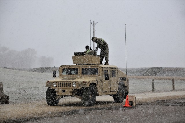 Snowy April ops for Operation Cold Steel III's Task Force Fortnite
