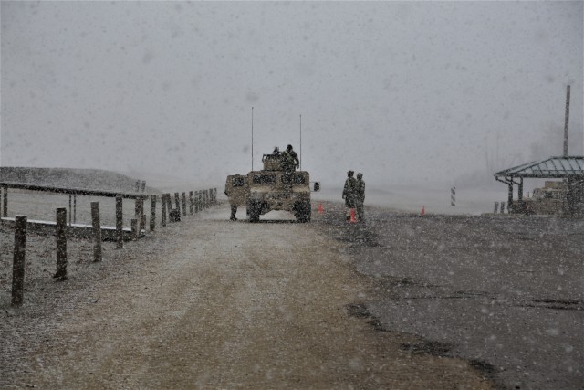 Snowy April ops for Operation Cold Steel III's Task Force Fortnite