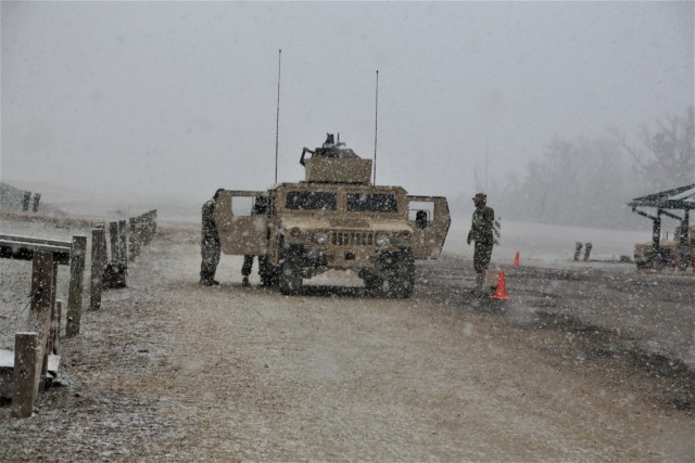 Snowy April ops for Operation Cold Steel III's Task Force Fortnite