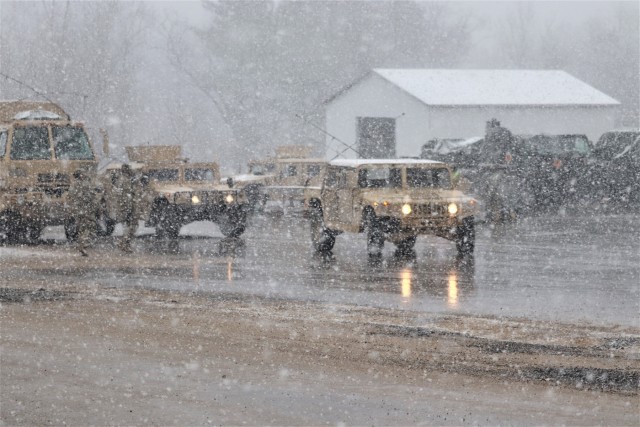 Snowy April ops for Operation Cold Steel III's Task Force Fortnite