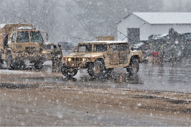 Snowy April ops for Operation Cold Steel III's Task Force Fortnite