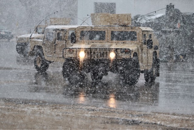 Snowy April ops for Operation Cold Steel III's Task Force Fortnite